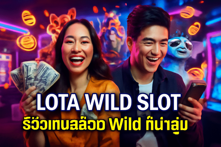 LOTA WILD SLOT รีวิวเกมสล็อต Wild ที่น่าลุ้น
