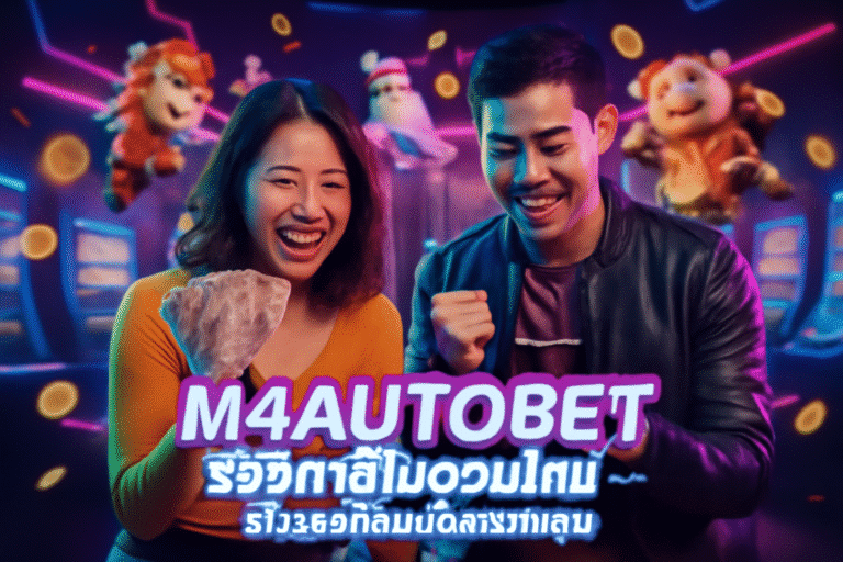 M4AUTOBET รีวิวคาสิโนออนไลน์ – ระบบอัตโนมัติสะดวกสุด