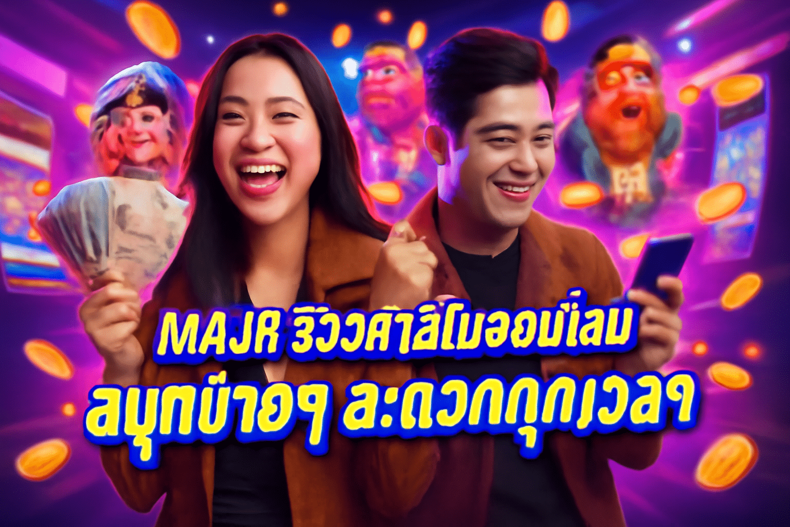 M4JR รีวิวคาสิโนออนไลน์ – สนุกง่ายๆ สะดวกทุกเวลา