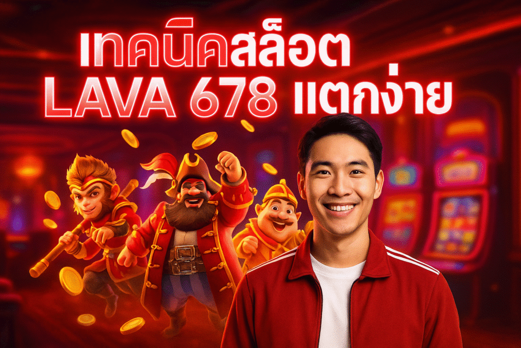 เทคนิคสล็อต LAVA 678 แตกง่าย